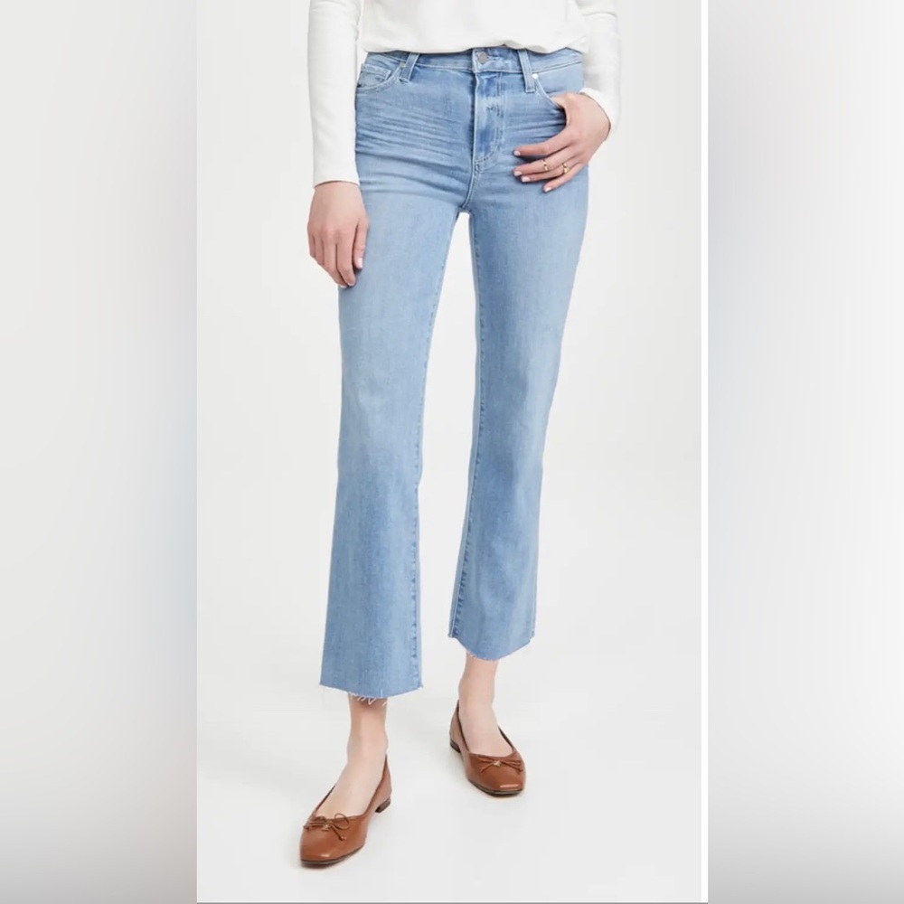 Paige Relaxed Colette Jeans, Color Jama, Size 32